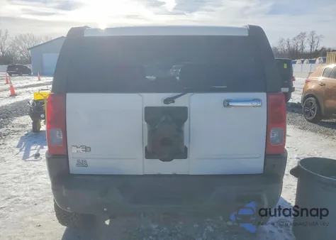 2007 Hummer H3 z USA, uszkodzony, nr VIN 5GTDN13E178249945